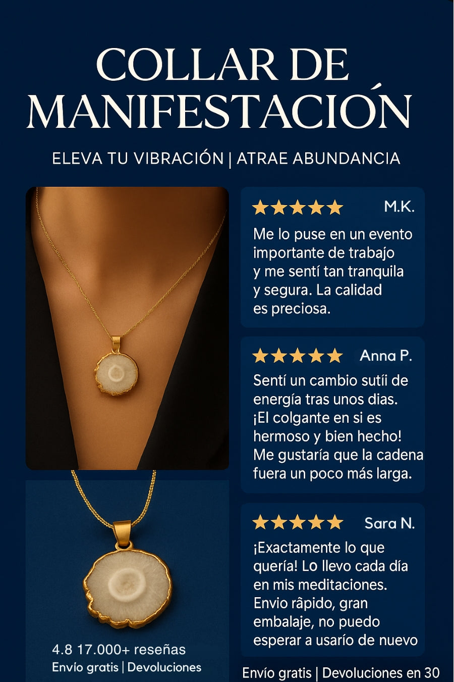 Collar Energético de Orgonita