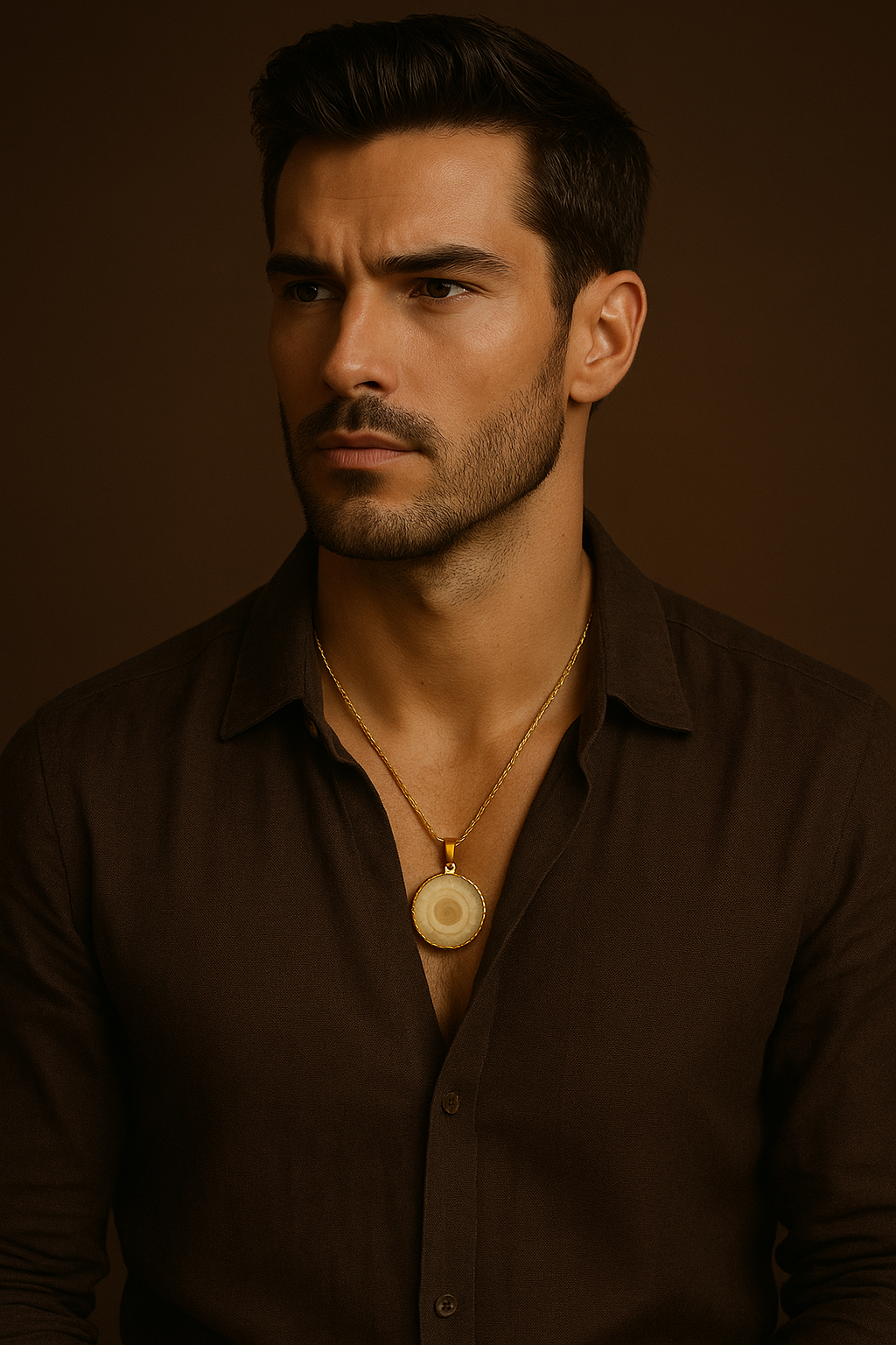 Collar Energético de Orgonita - Blanco